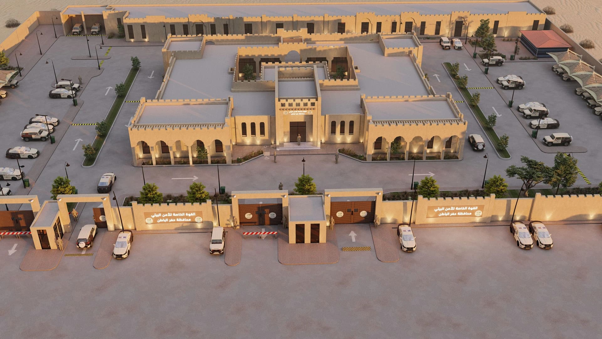 مبنى محافظة حفر الباطن بقوات الأمن البيئي - صورة 10